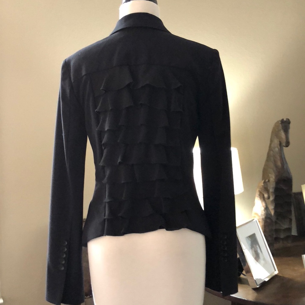BCBG MAXAZRIA Adoree NWT Black Jacket SZ S - Picture 2 of 8